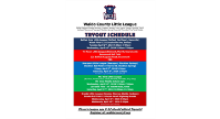 2024 Tryout Schedule